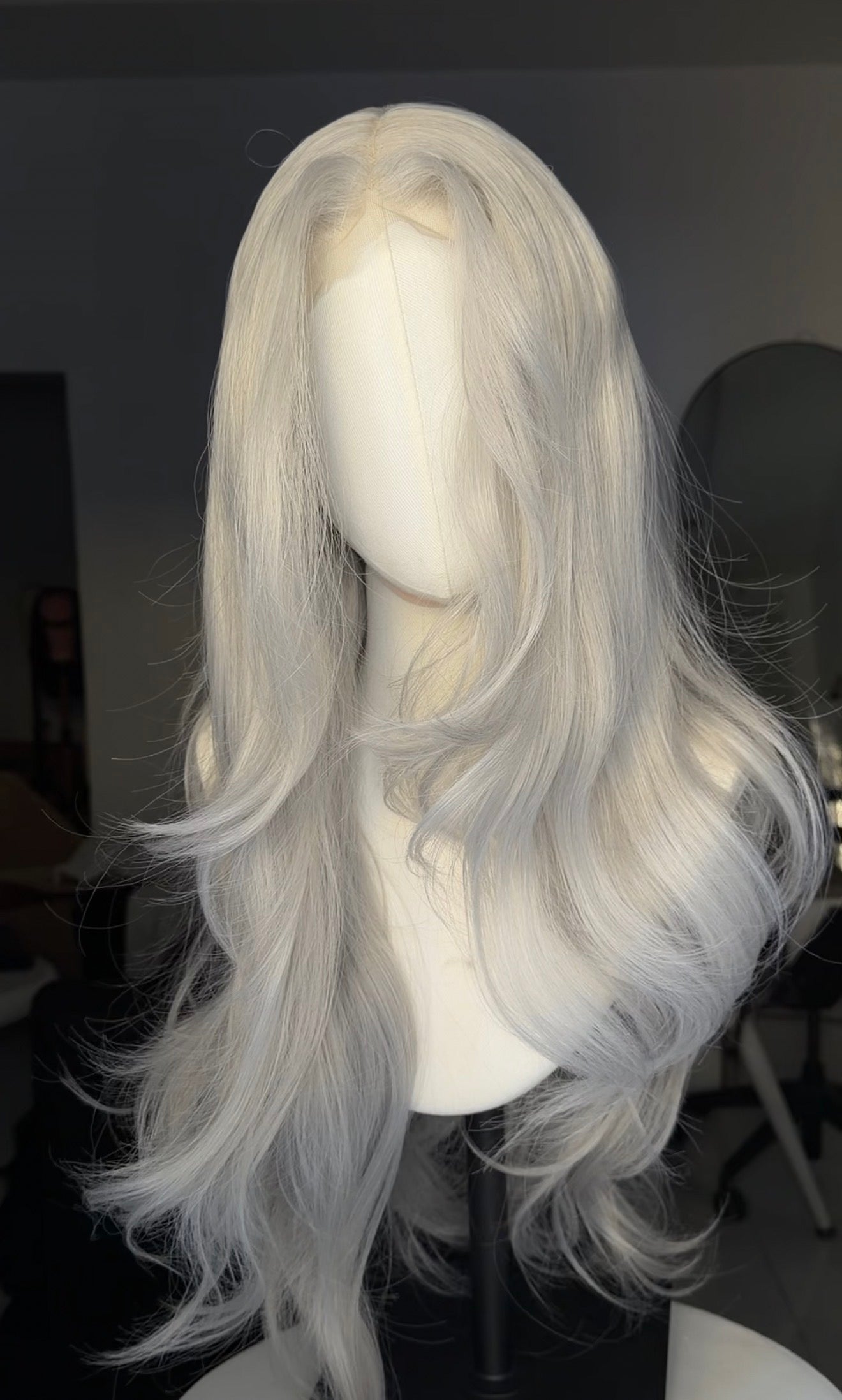 Miss Grey with illusion HD lace