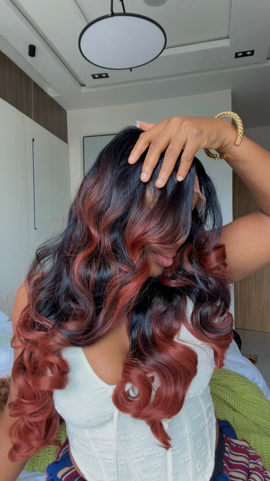 Wig Suzy Ginger tips