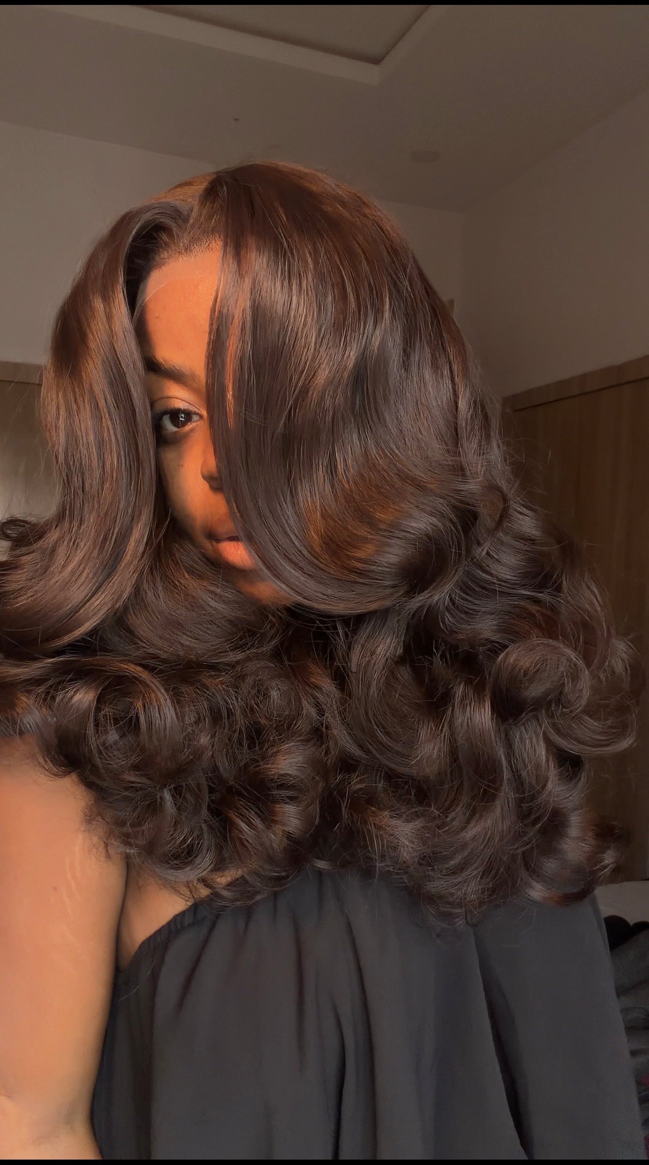 Everything Extra with illusion HD lace - Brown