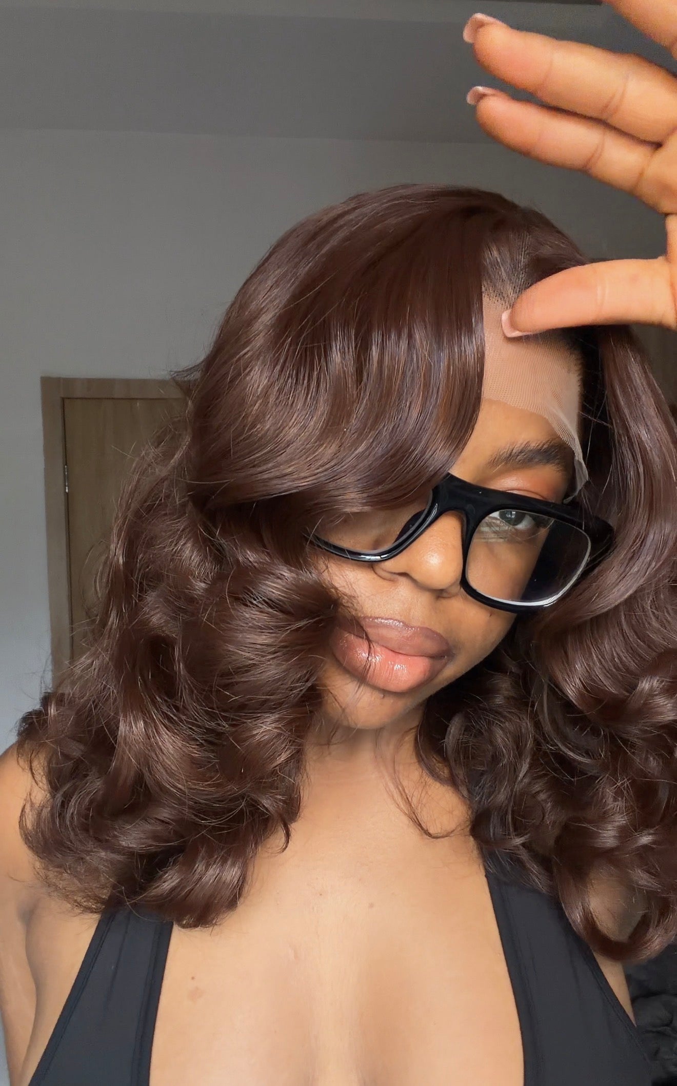 Petite Wavy with illusion HD lace