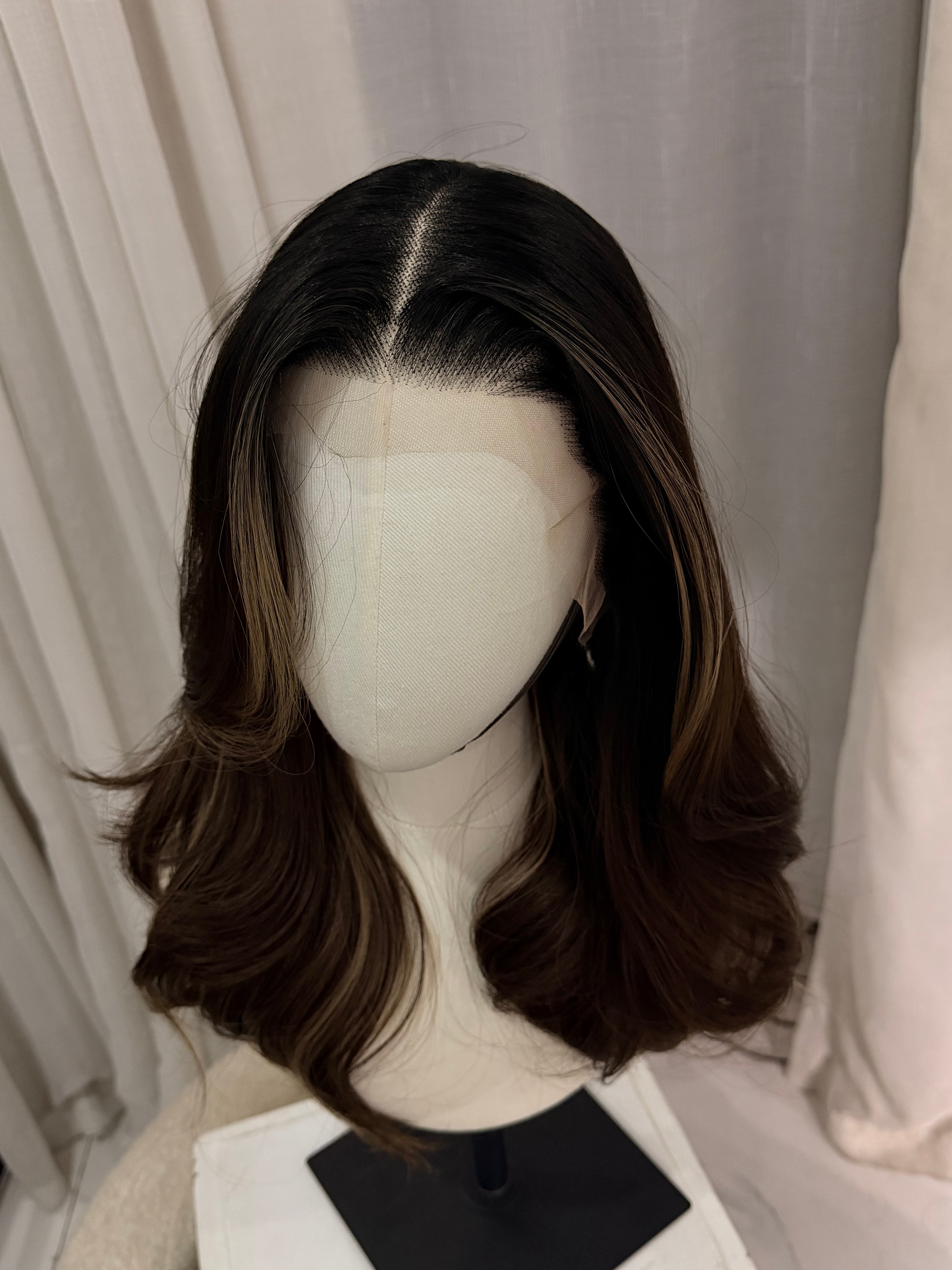 The Manager Brown Highlight with illusion HD lace
