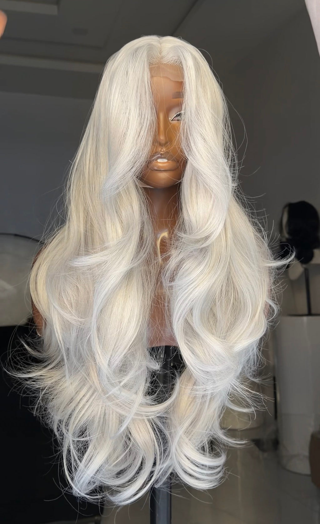 Miss Grey with illusion HD lace
