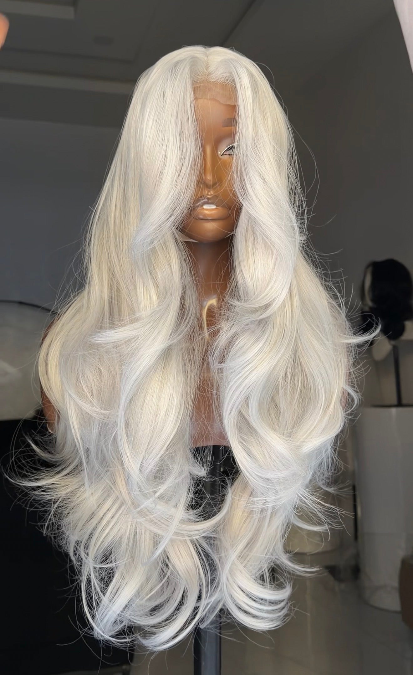Miss Grey with illusion HD lace