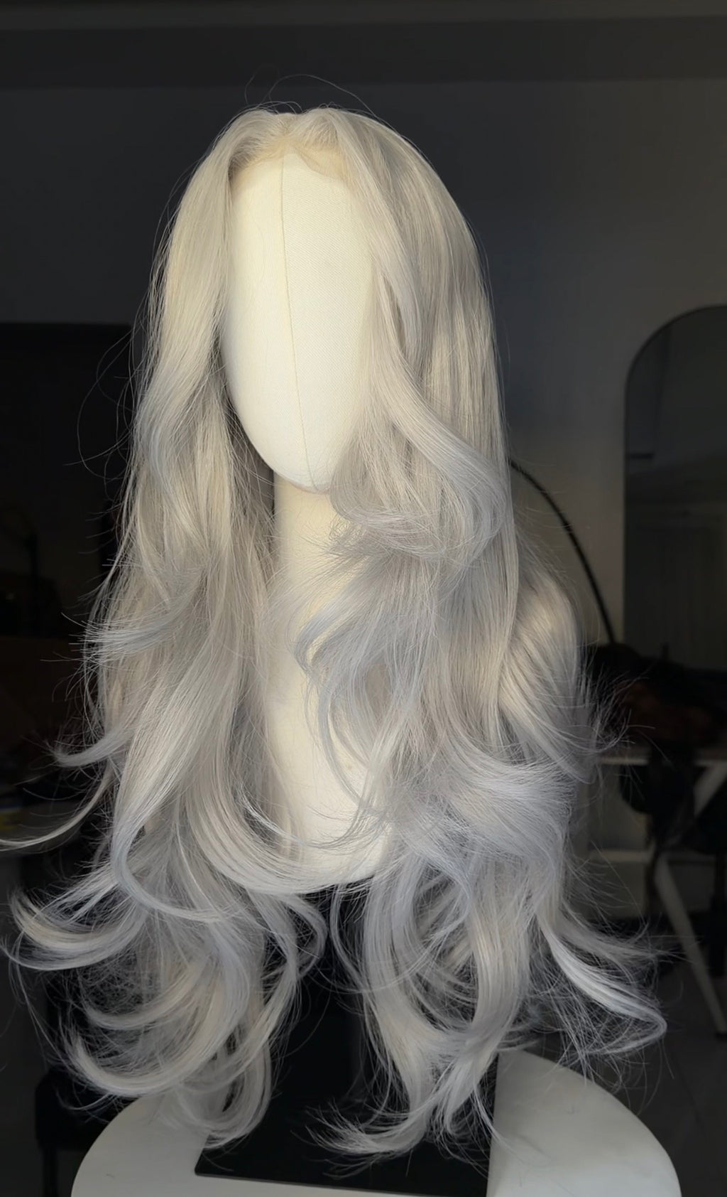 Miss Grey with illusion HD lace