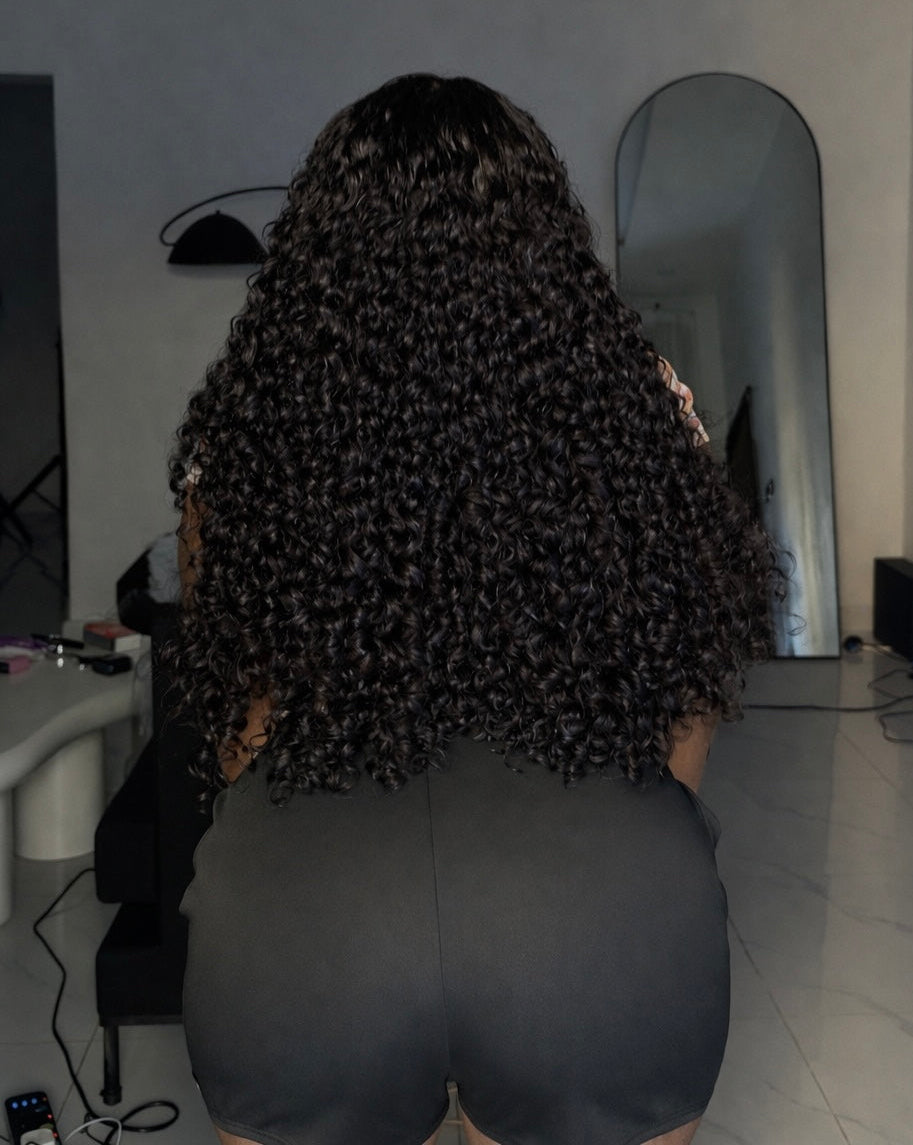 Burmese curls Black