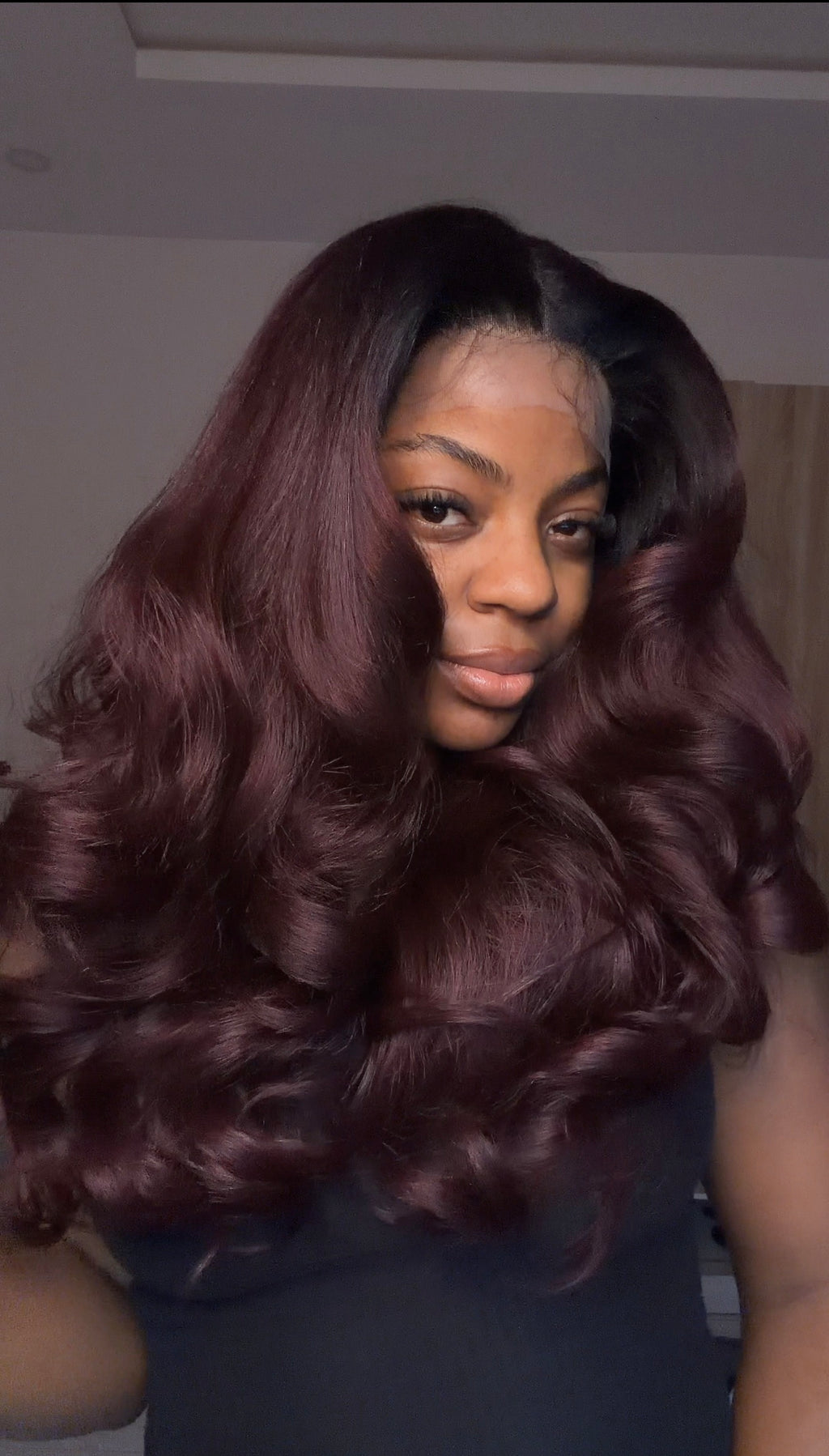 Main Character Reddish Burgundy