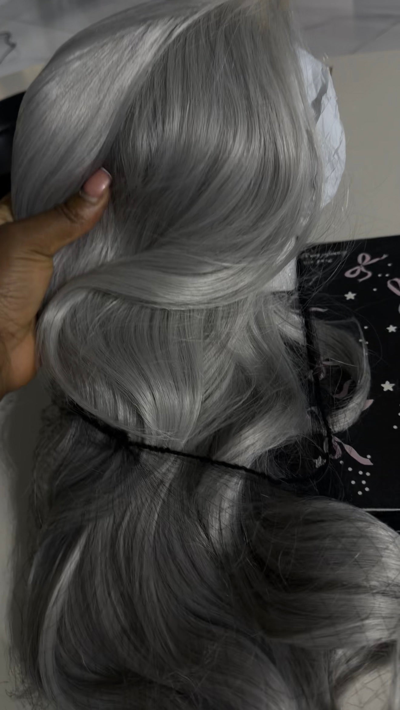 Miss Grey with illusion HD lace