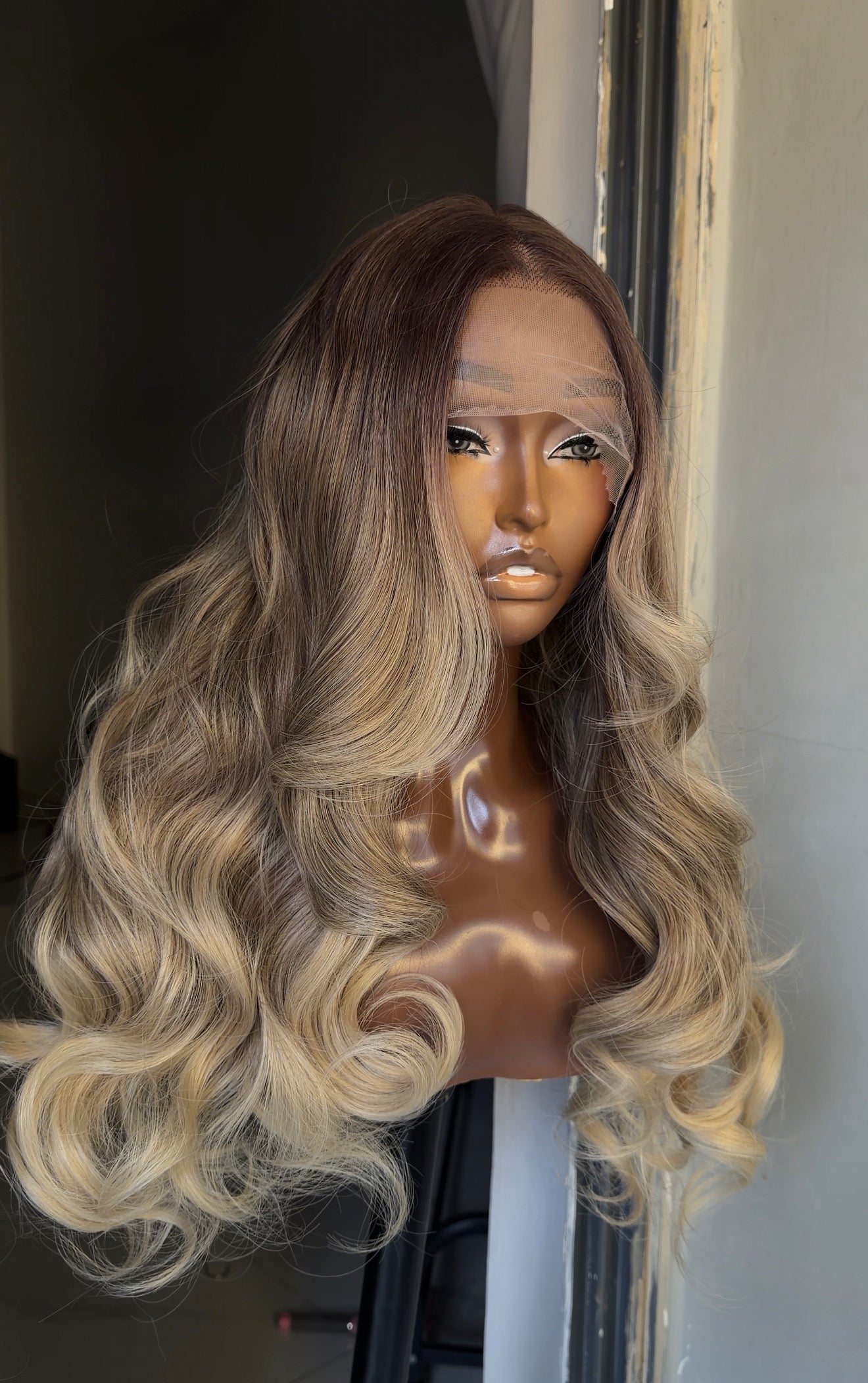 Soft Flow Blonde with Illusion HD lace