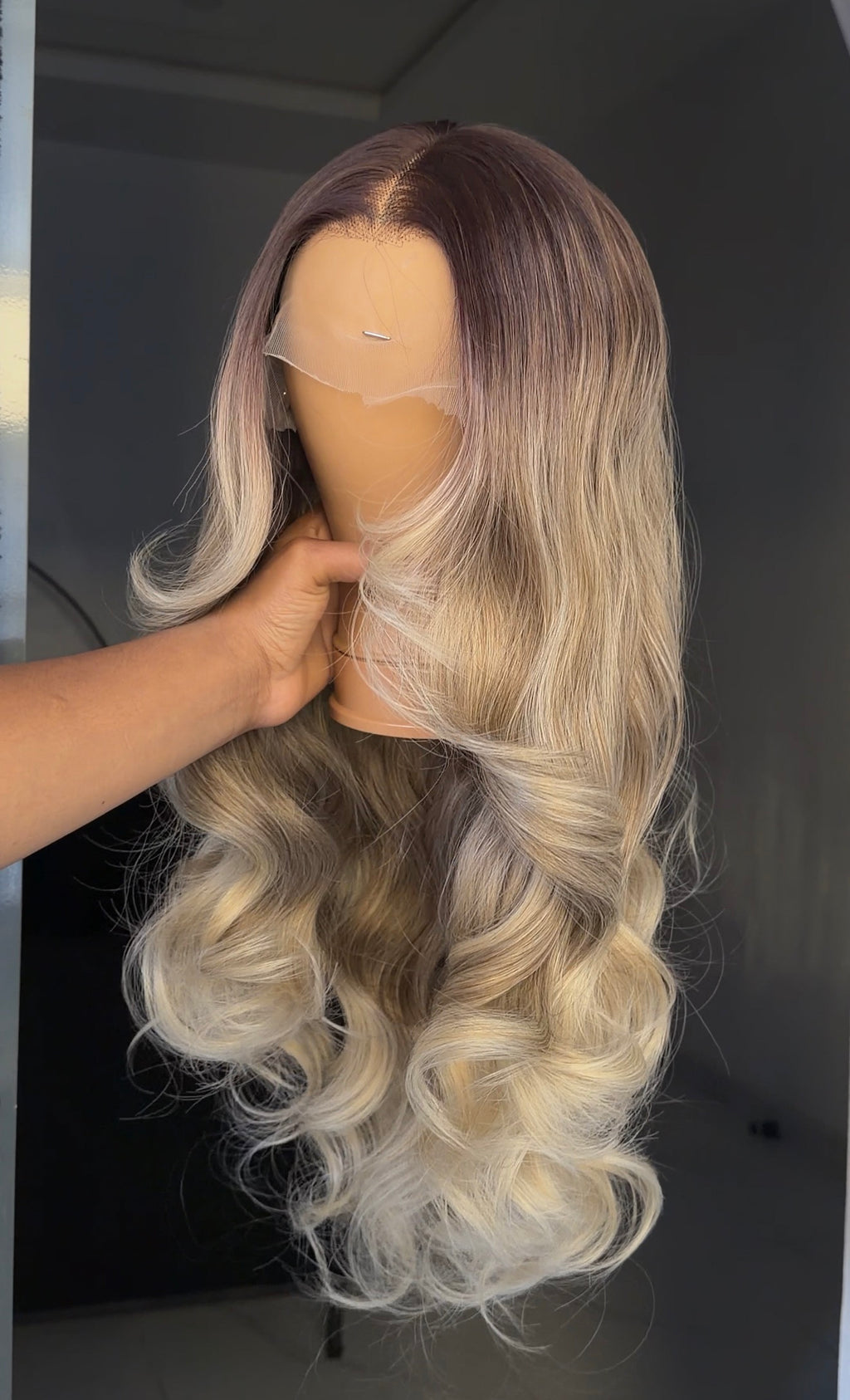 Soft Flow Blonde with Illusion HD lace