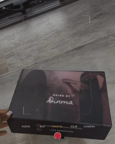 Branded Gift Box + Hair Tag